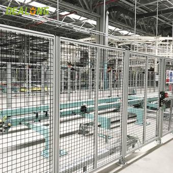 Protective Factory Aluminum Profile Fence